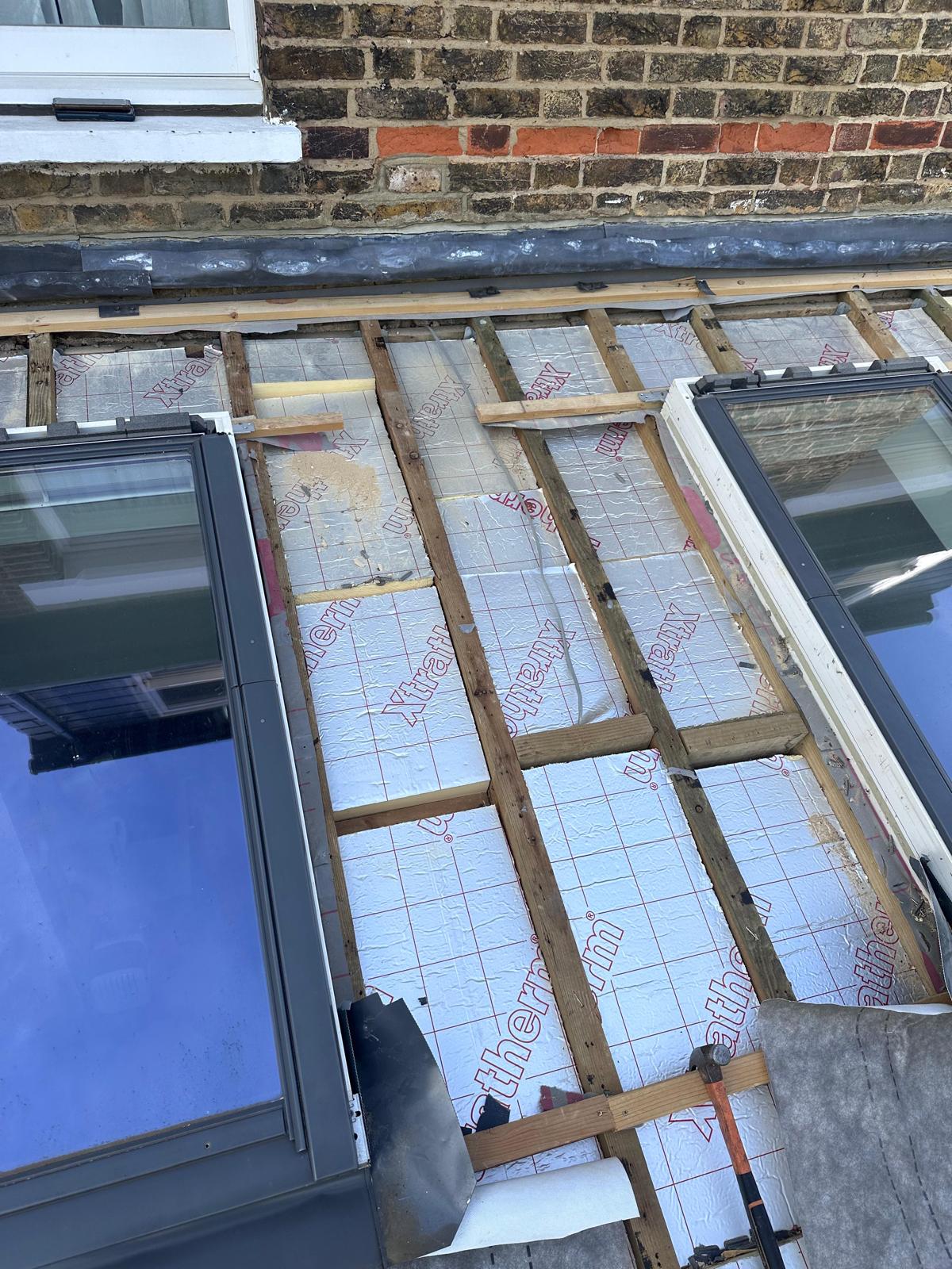 StormRidge flat roofing work in London