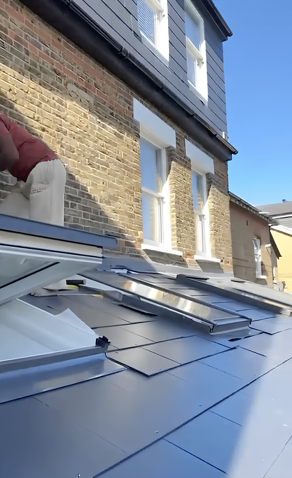 StormRidge flat roofing work in London