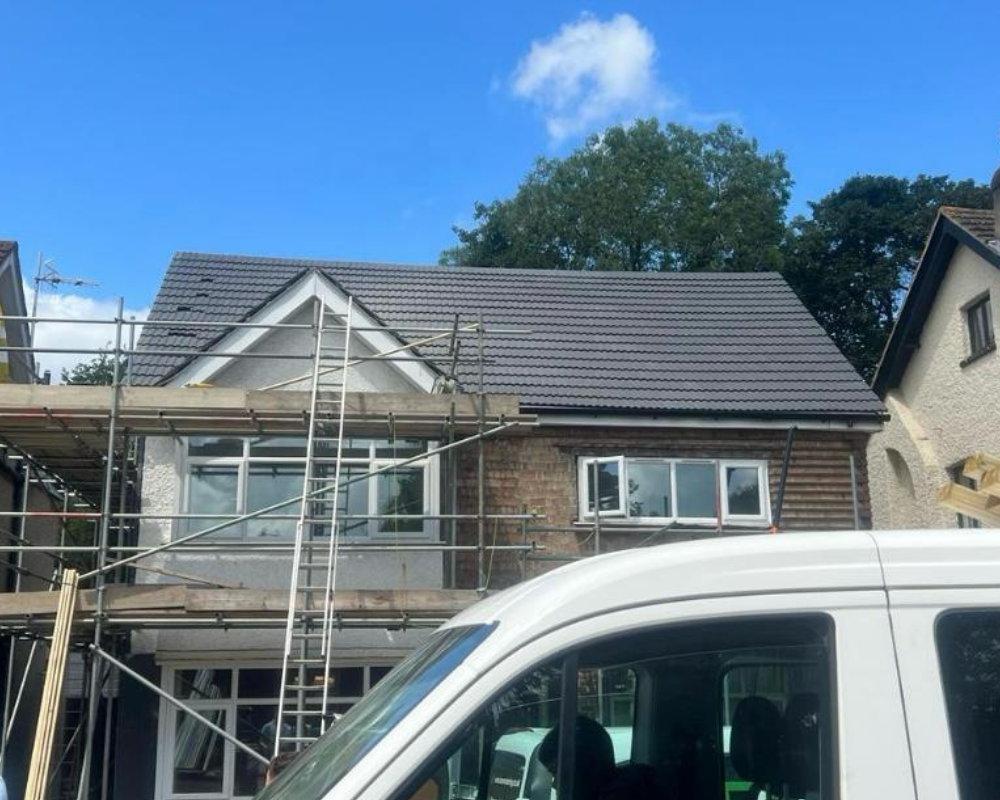 New tiled roof and extension — Greater London